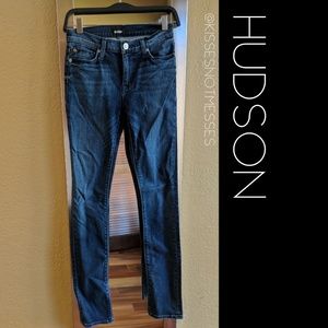 Hudson Shine Midrise Skinny jeans